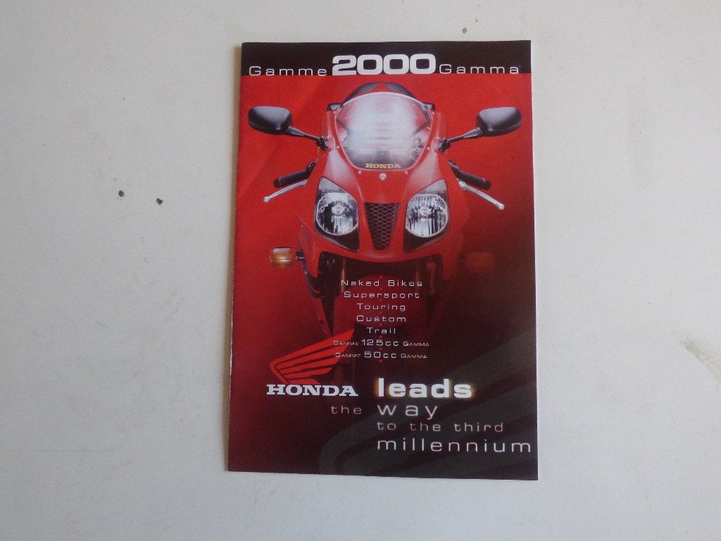 HONDA FOLDER MODELLEN 2000, Ophalen of Verzenden, Honda