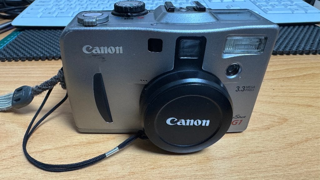 Canon PowerShot G1 met nieuwe accu, Audio, Tv en Foto, Fotocamera's Digitaal, Geheugenkaart, Gebruikt, Canon, Overige typen