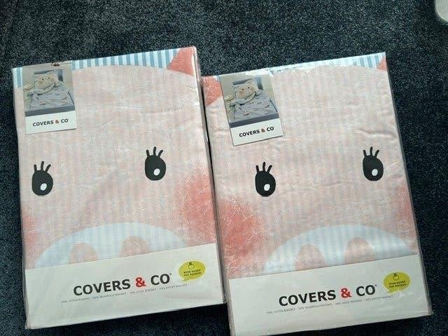 Essenza Covers & Co 140 Dekbedovertrek Kindermotief, Huis en Inrichting, Meerkleurig, Essenza, Dekbedovertrek, Katoen