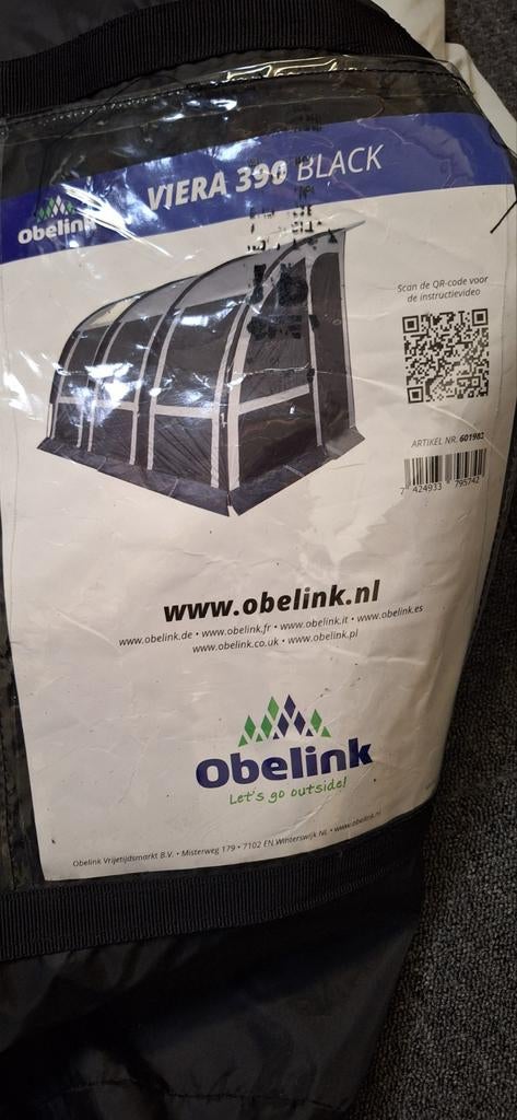 Kleine voortent caravan  of camper, Caravans en Kamperen, Tenten, Ophalen, Gebruikt