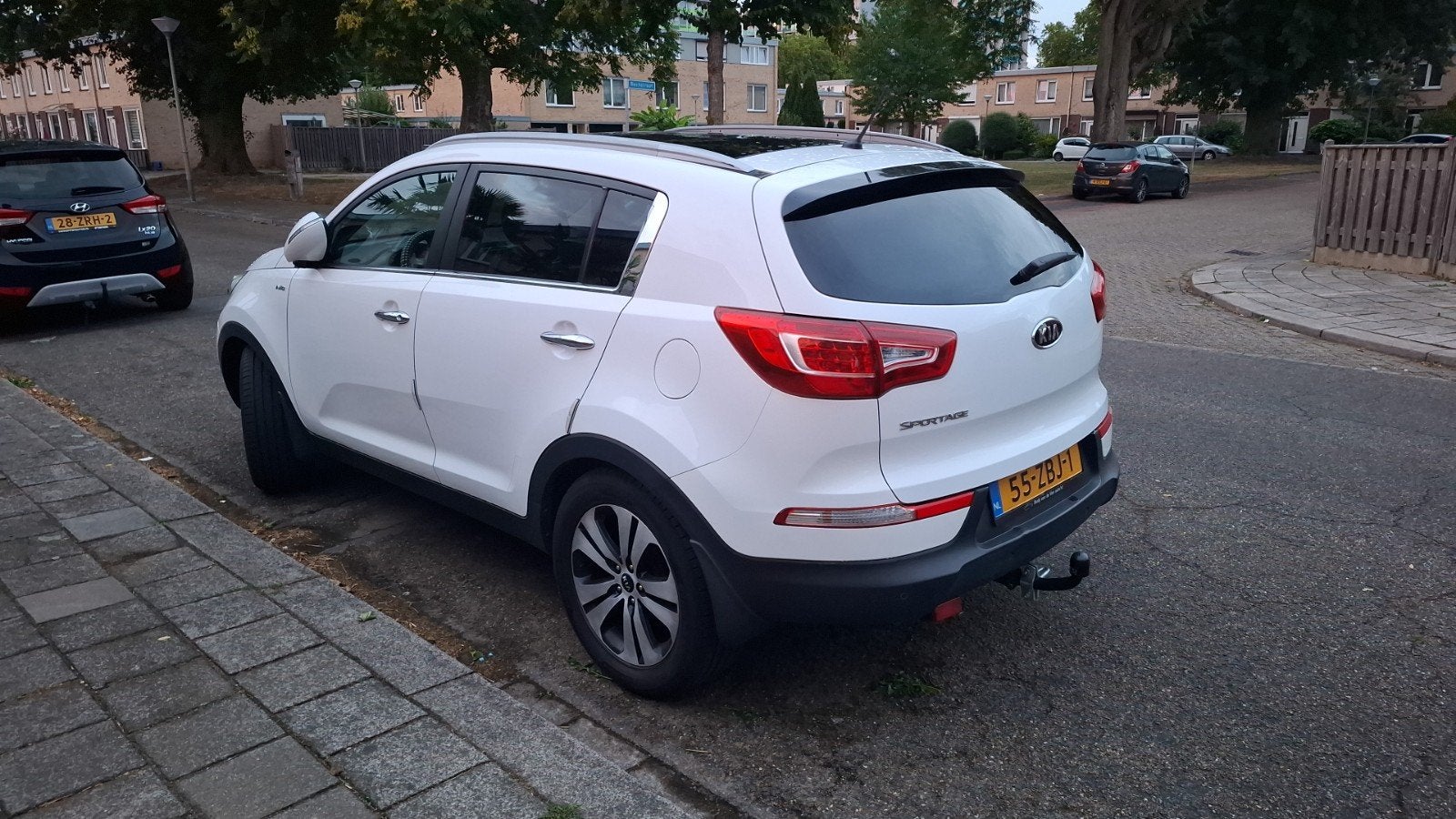Kia Sportage 2012 Wit, Auto's, Automaat, 2359 cc, Wit, Particulier