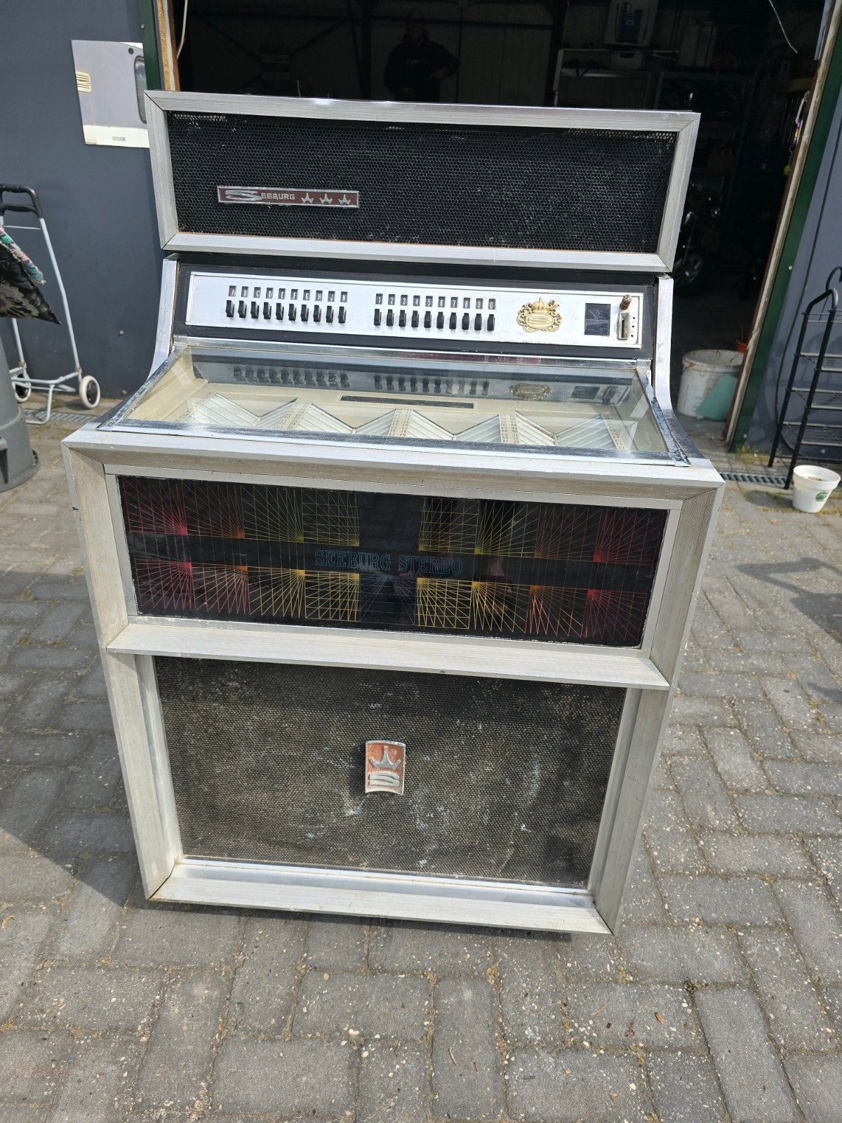 seeburg golden jet jukebox € 500, Verzamelen, Ophalen, Gebruikt, 1950 tot 1960, Seeburg