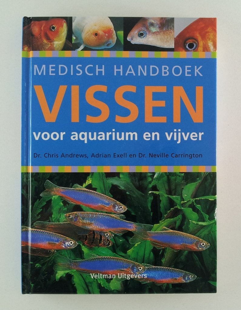 Medisch handboek vissen voor aquarium en vijver, Boeken, Dieren en Huisdieren, Verzenden, Gelezen, Vissen