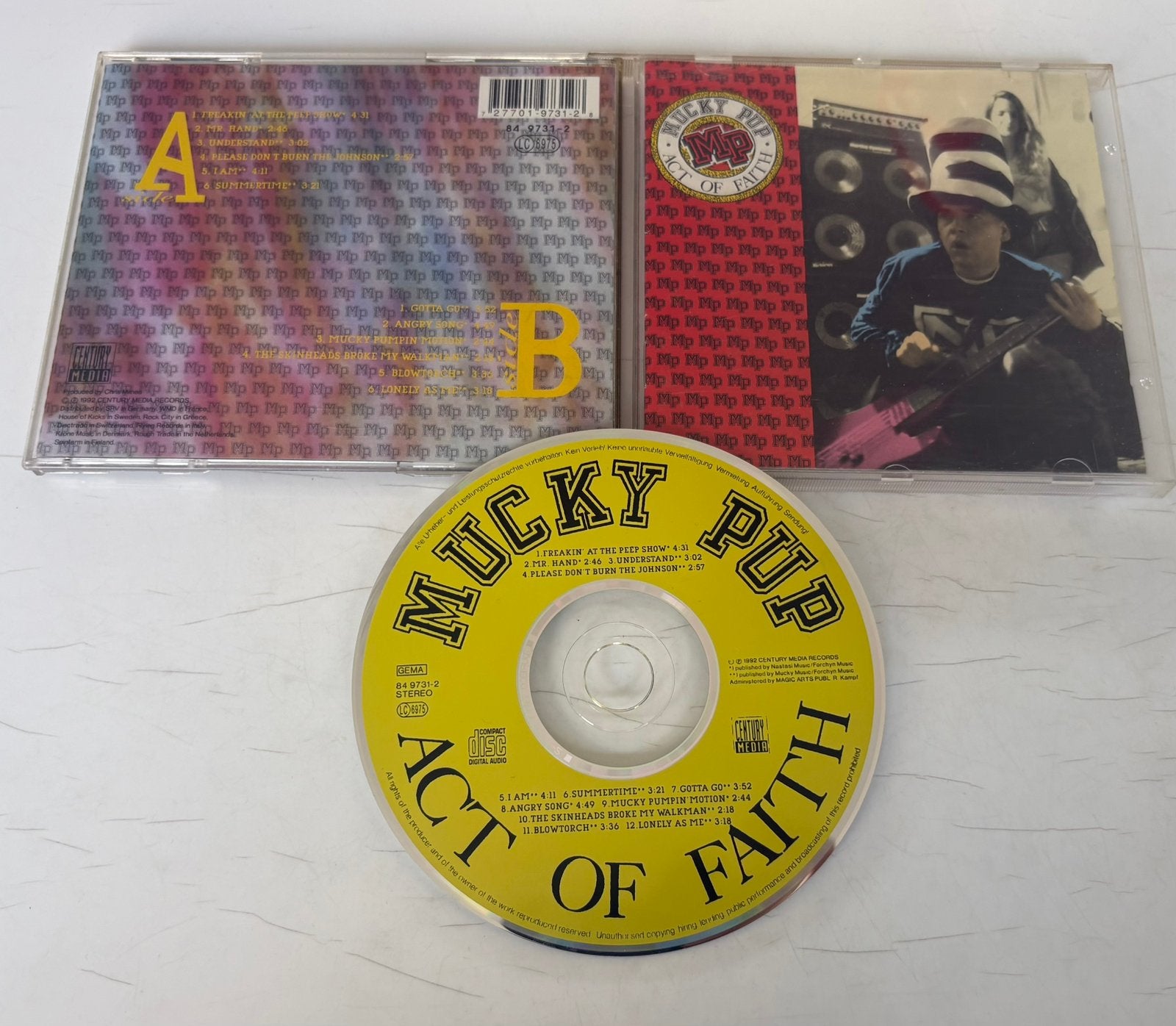 Mucky Pup - Act of faith, Ophalen of Verzenden, Zo goed als nieuw, Poprock