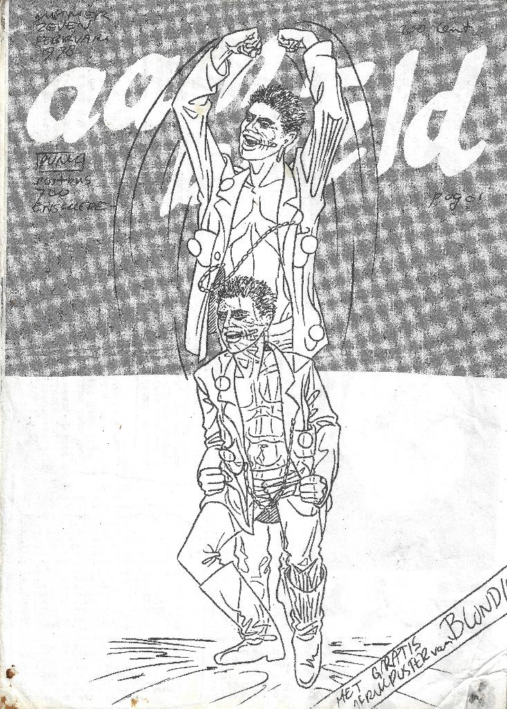 Aambeeld, blad voor nederlandse punk no. 7 (1978), Verzamelen, Posters, Gebruikt, Muziek, A4 of kleiner, Rechthoekig Staand, Verzenden