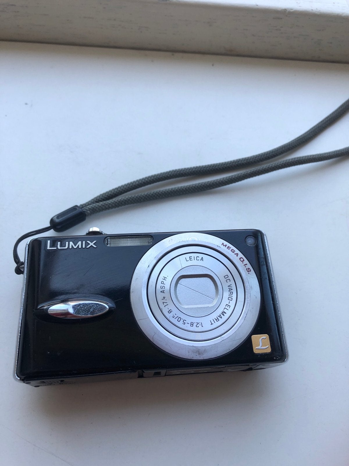 Panasonic Lumix DMC-FX8 Compactcamera - Zwart, Gebruikt, Panasonic, Beeldstabilisatie, Ophalen of Verzenden