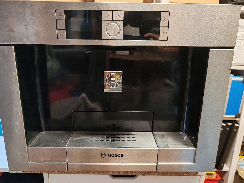 Inbouw bosch espresso machine, Ophalen, Espresso apparaat, Koffiebonen, Niet werkend