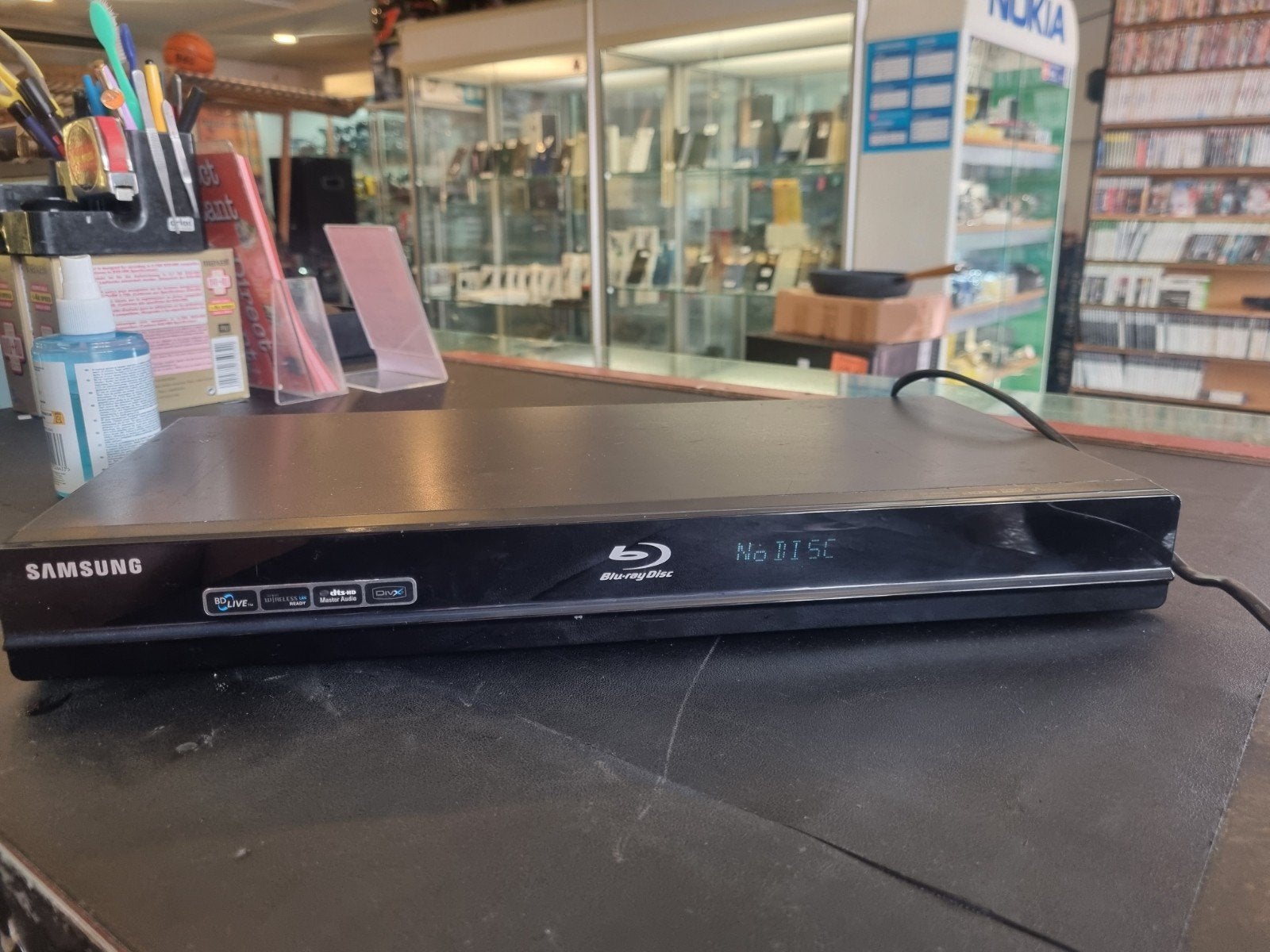 Samsung BD-P1600 Blu-ray speler - Zonder afstandsbediening, Gebruikt, Ophalen of Verzenden, Wi-Fi, Nvt