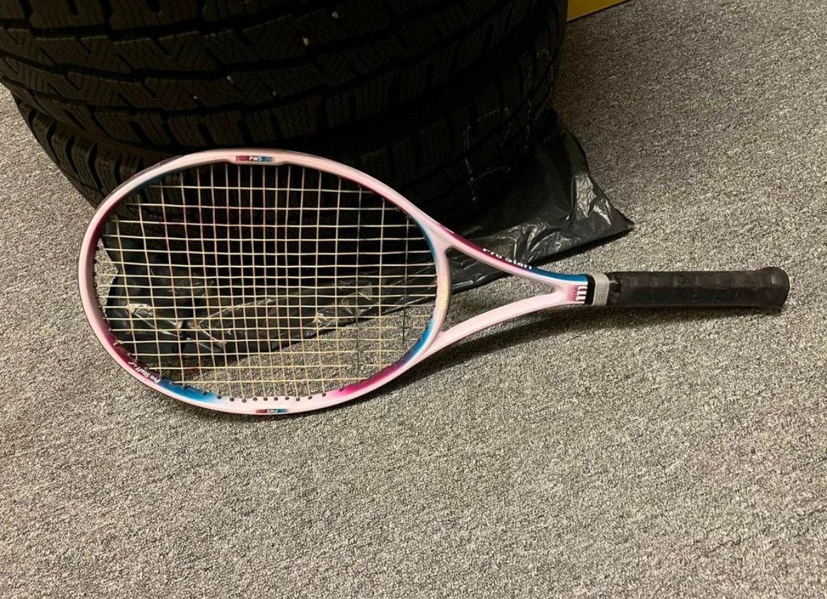 Vintage Wilson Pro Staff classic tennisracket, Sport en Fitness, Tennis, Ophalen of Verzenden, Zo goed als nieuw, Racket, Wilson
