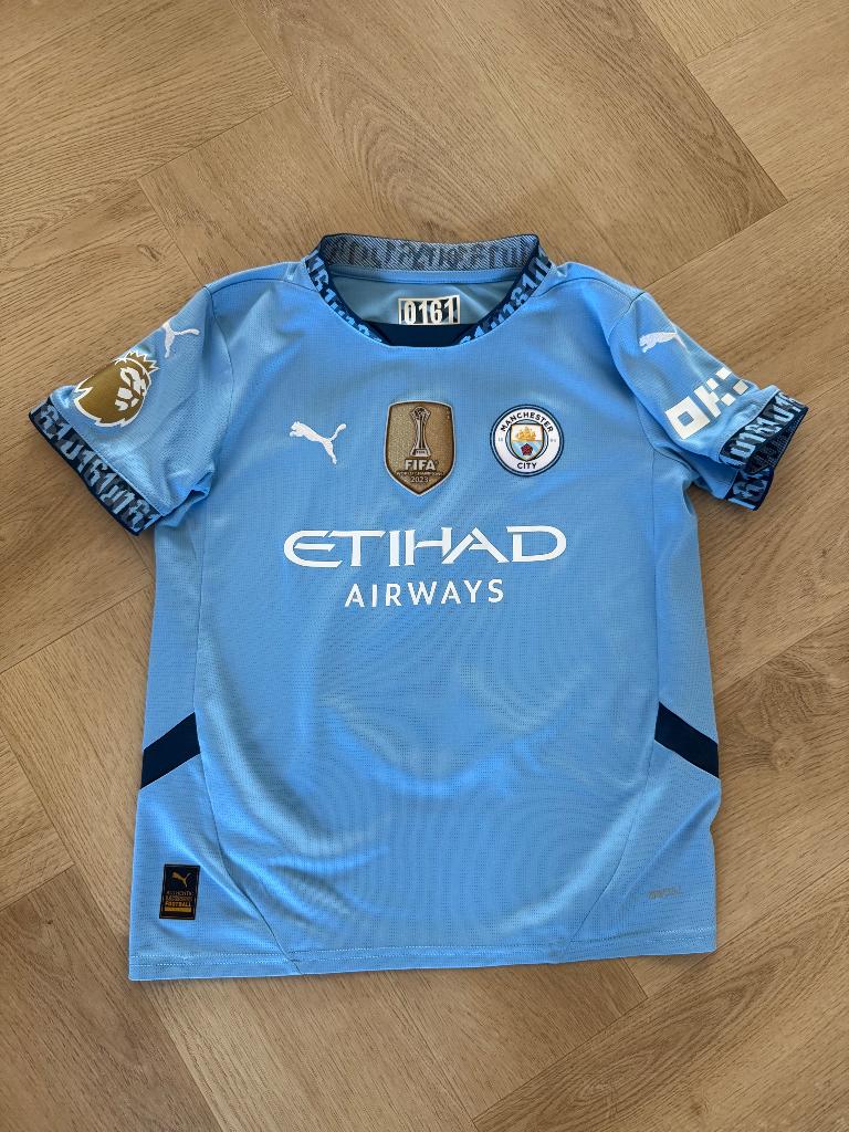 Orgineel Manchester City Shirt maat 6 (152), Maat XS of kleiner, Ophalen of Verzenden, Zo goed als nieuw, Shirt