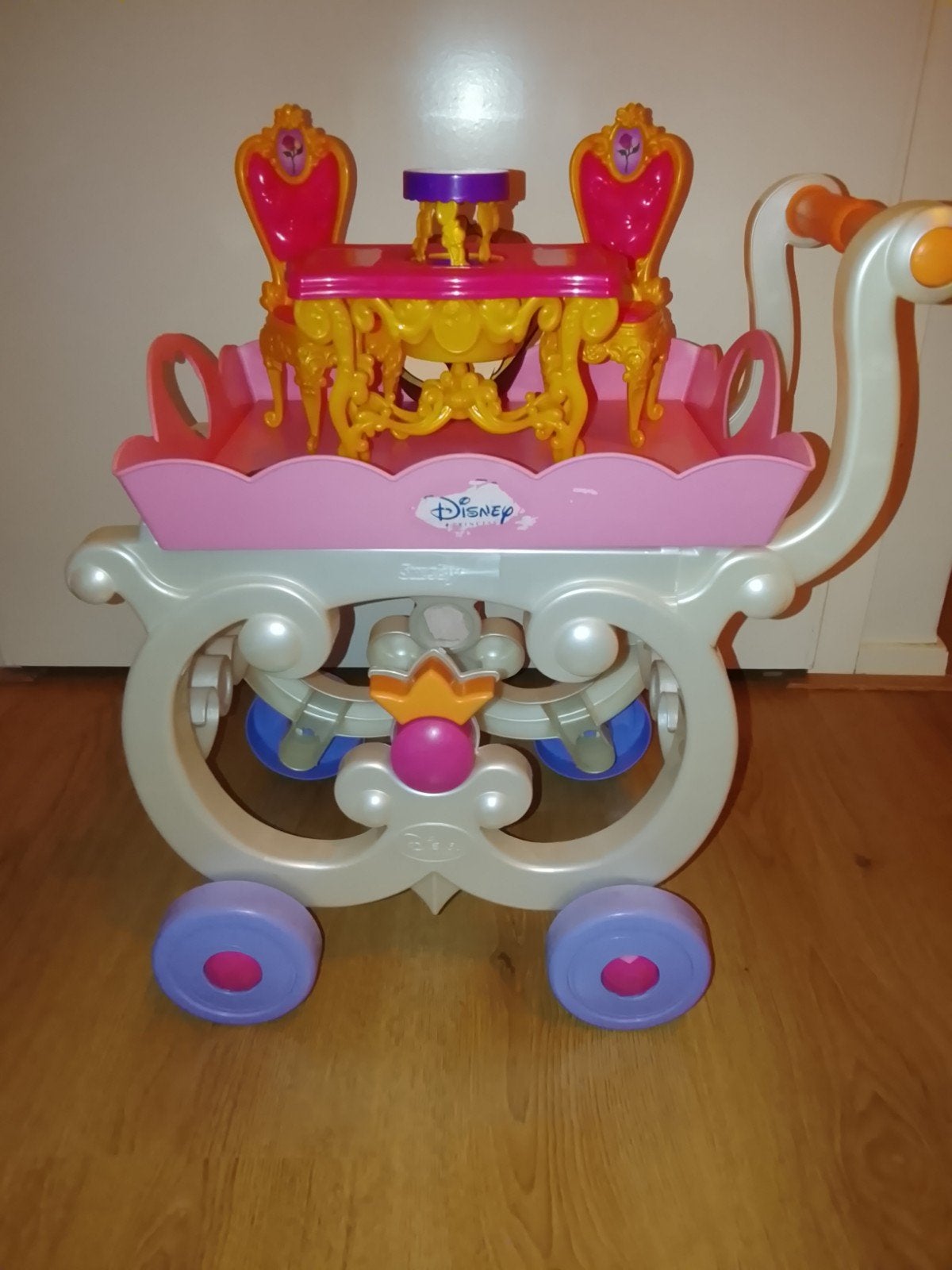 Disney Princess Belle en het Beest Speelset, Ophalen of Verzenden, Assepoester of Belle, Gebruikt, Beeldje of Figuurtje