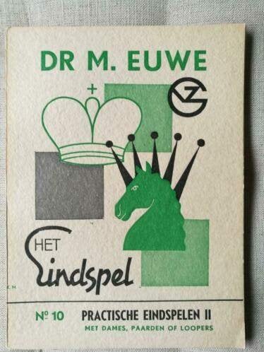 Dr. M. Euwe - Het eindspel, delen 10, 11, 12, Ophalen of Verzenden, Minder dan 500 stukjes, Gebruikt, Schaken