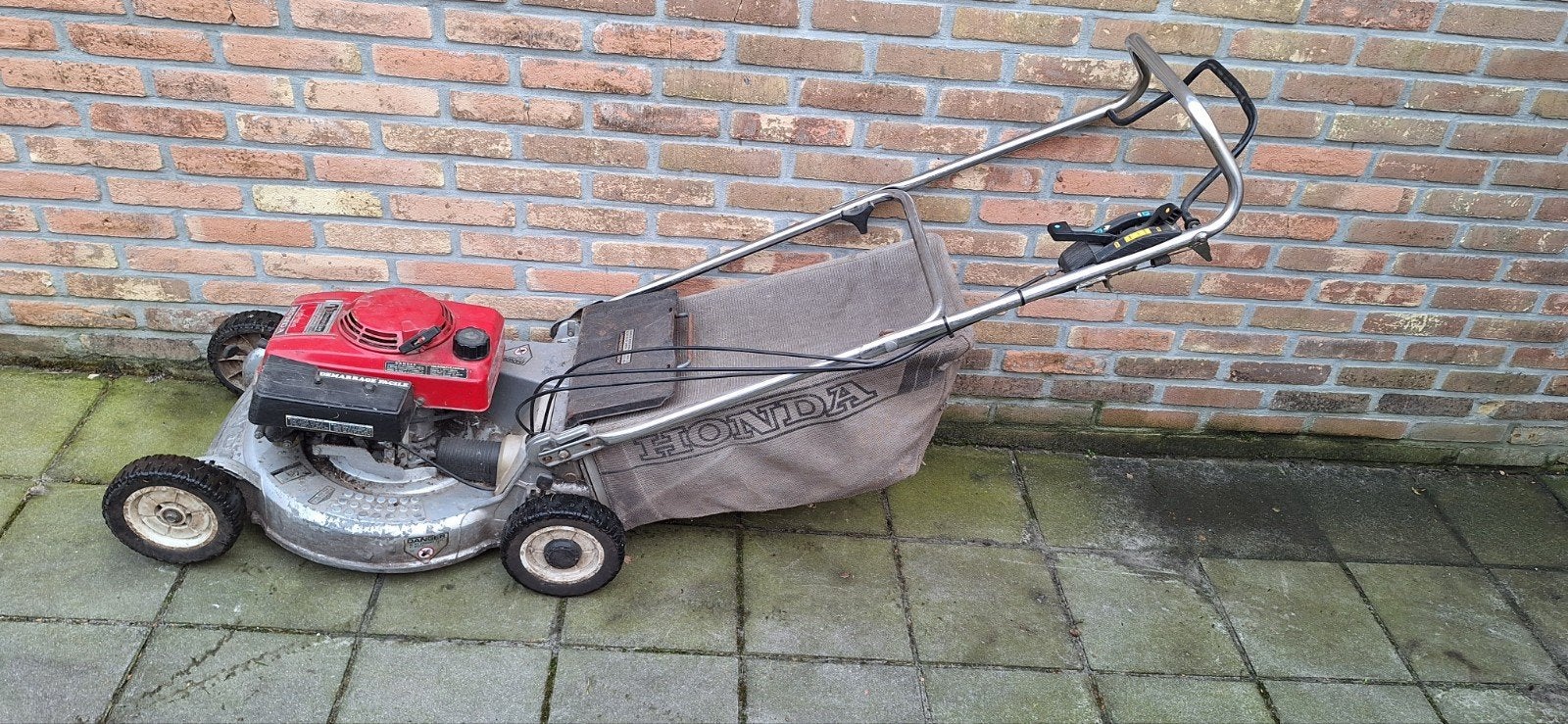 Honda loopmaaier, Ophalen, Gebruikt