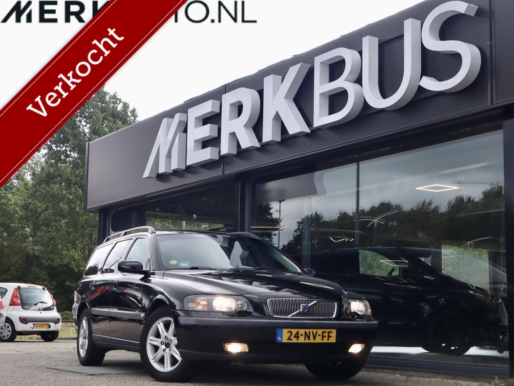 Volvo V70 2.5 T 210pk: Xenon, leder,trekhaak,stoelverwarming, Auto's, Volvo, Voorwielaandrijving, 1556 kg, Zwart, Handgeschakeld