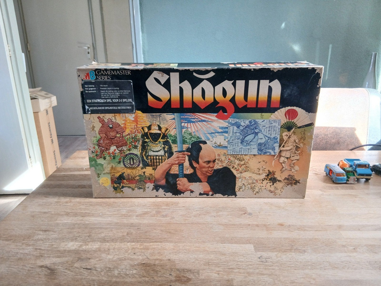 shogun MB boardgame, Ophalen of Verzenden, Zo goed als nieuw