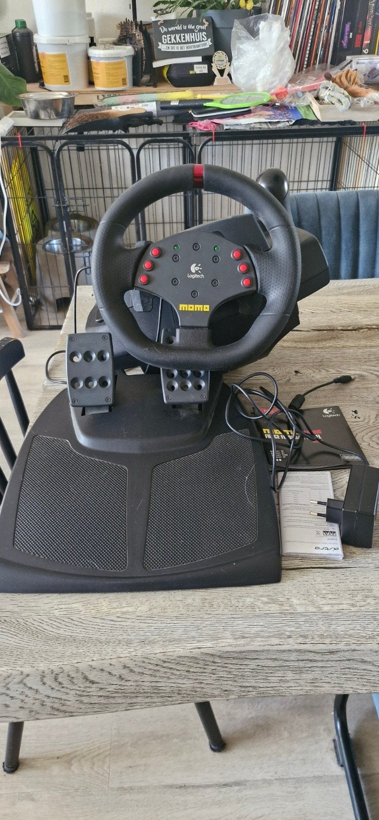 Logitech MOMO Racing Wheel – Force Feedback, Ophalen