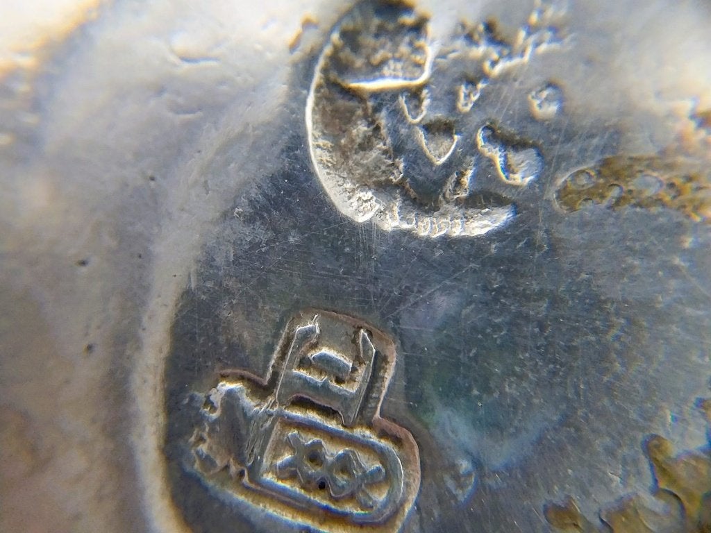 Zilveren miniatuur kraantjeskan, F. van Strant II, Amsterdam, Verzenden, Zilver