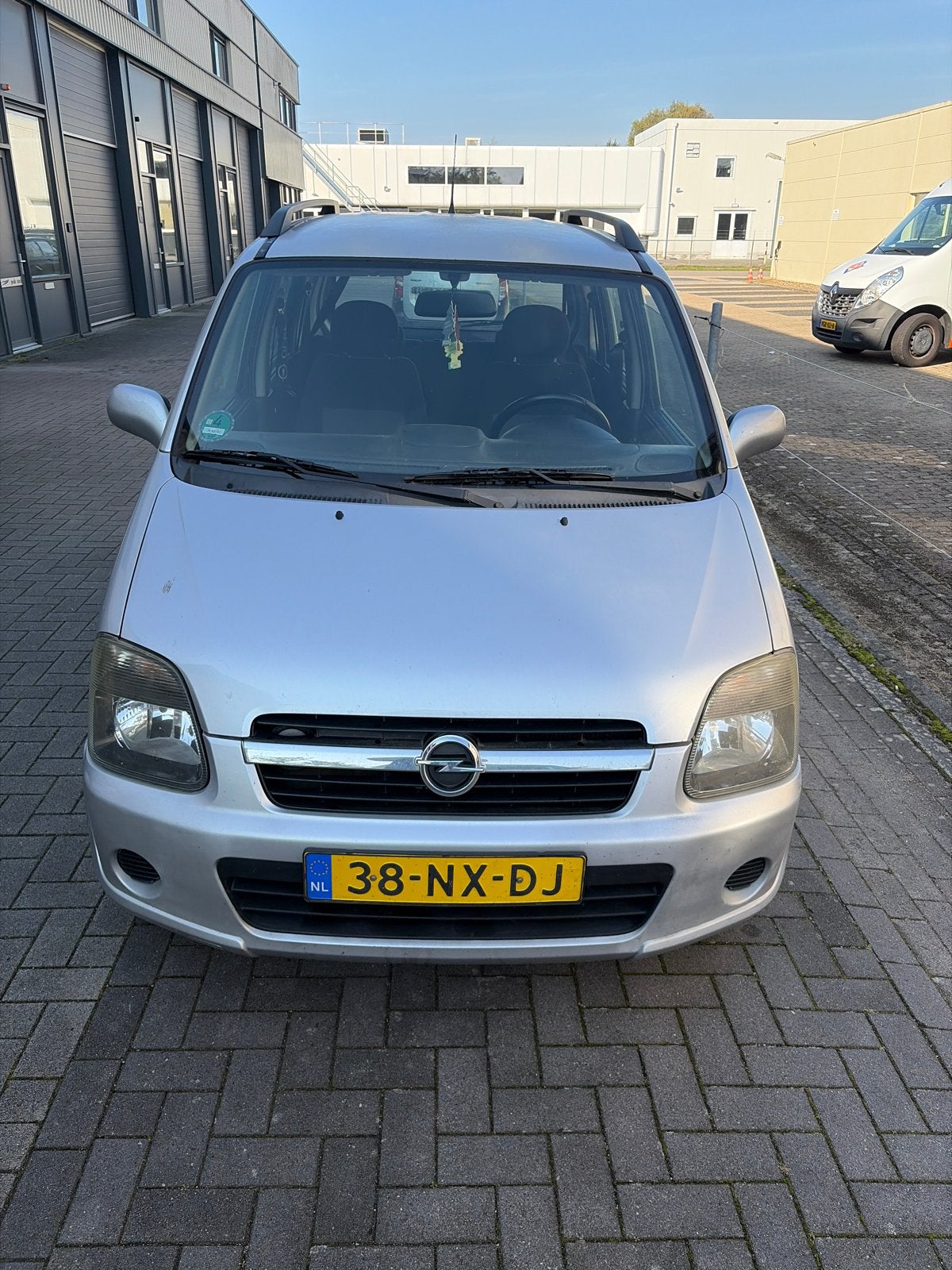 Opel Agila 1.2 I 16V 2004 Grijs, Auto's, Voorwielaandrijving, Origineel Nederlands, Handgeschakeld, Particulier