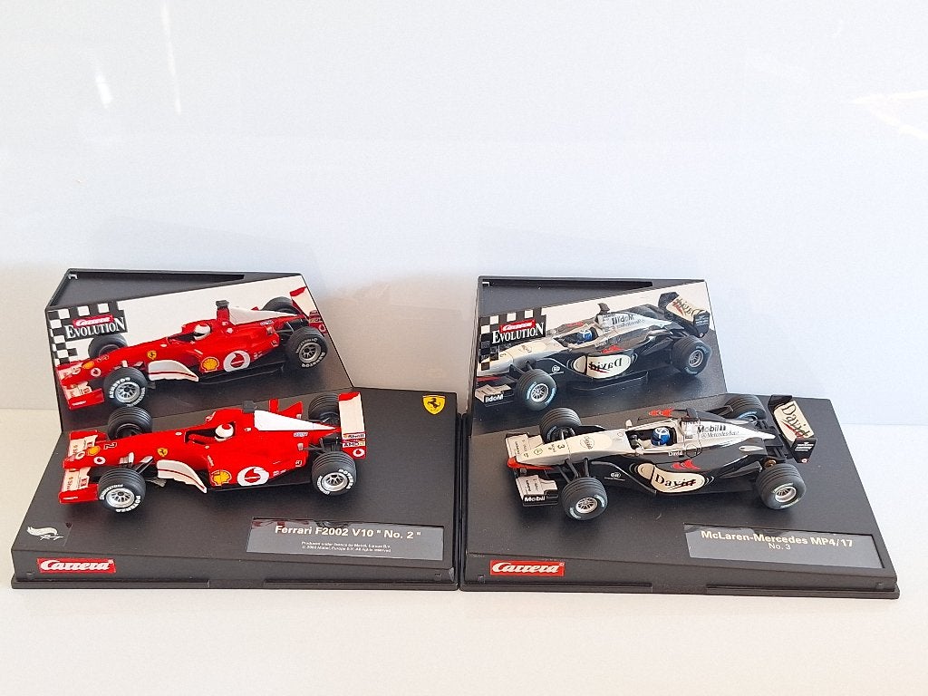 Carrera Evolution 1 X F1 Ferrari 1 x F1 Mc-Laren, Carrera, Racebaan, Carrera, Carrera