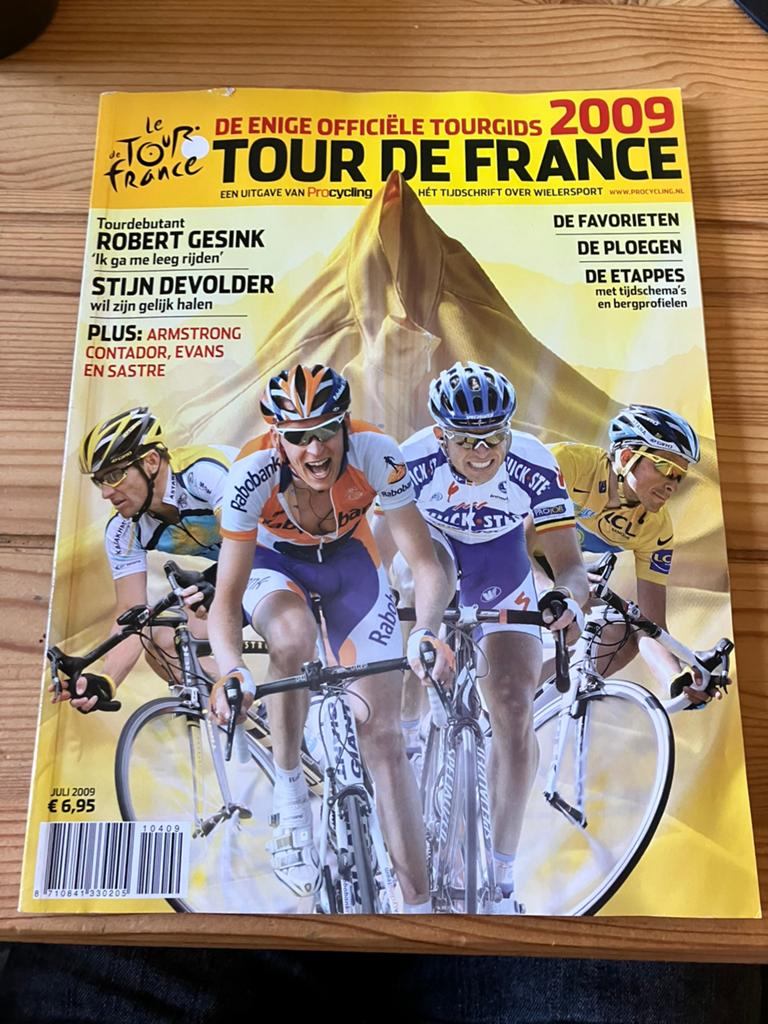 Tour de france tourgids 2009 procycling, Ophalen of Verzenden, Zo goed als nieuw