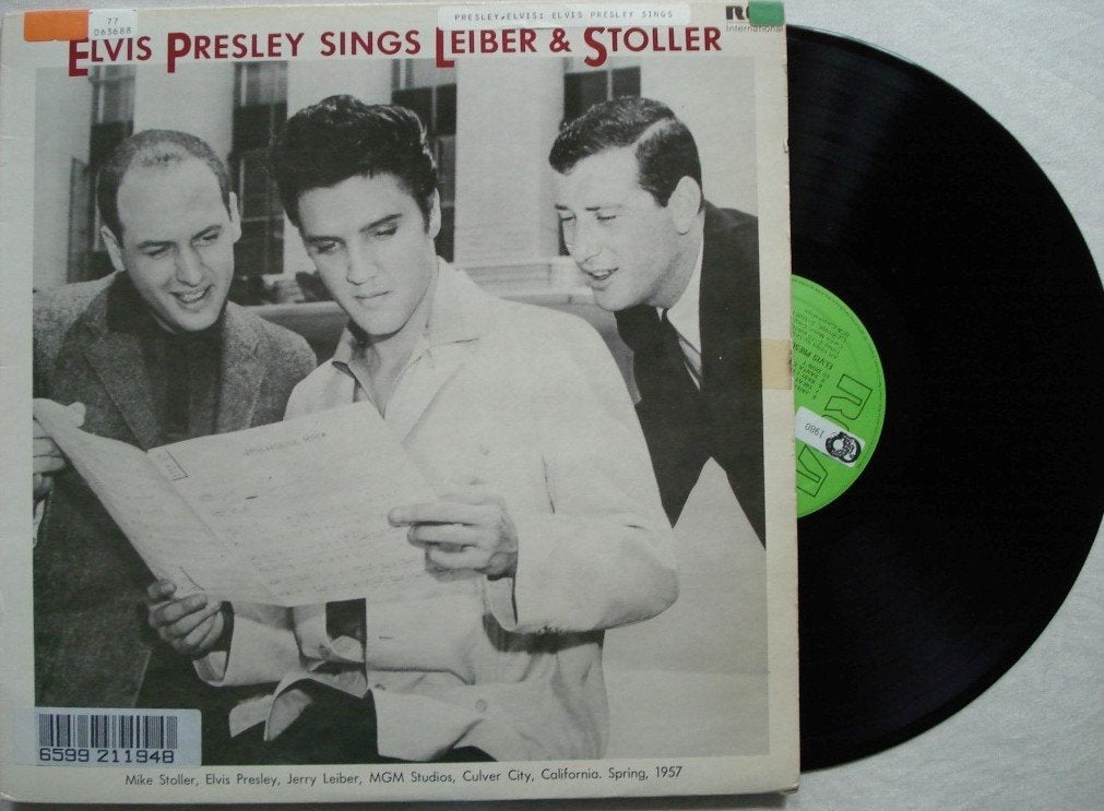 Elvis Presley sings Leiber & Stoller, Cd's en Dvd's, Vinyl | Rock, LP, Gebruikt, Ophalen of Verzenden, 12 inch