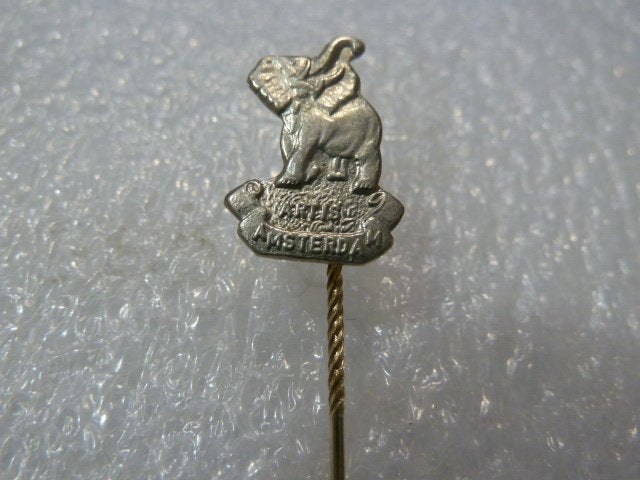 Vintage Speldje Artis Amsterdam Olifant, Verzamelen, Ophalen of Verzenden, Gebruikt, Dier of Natuur, Speldje of Pin