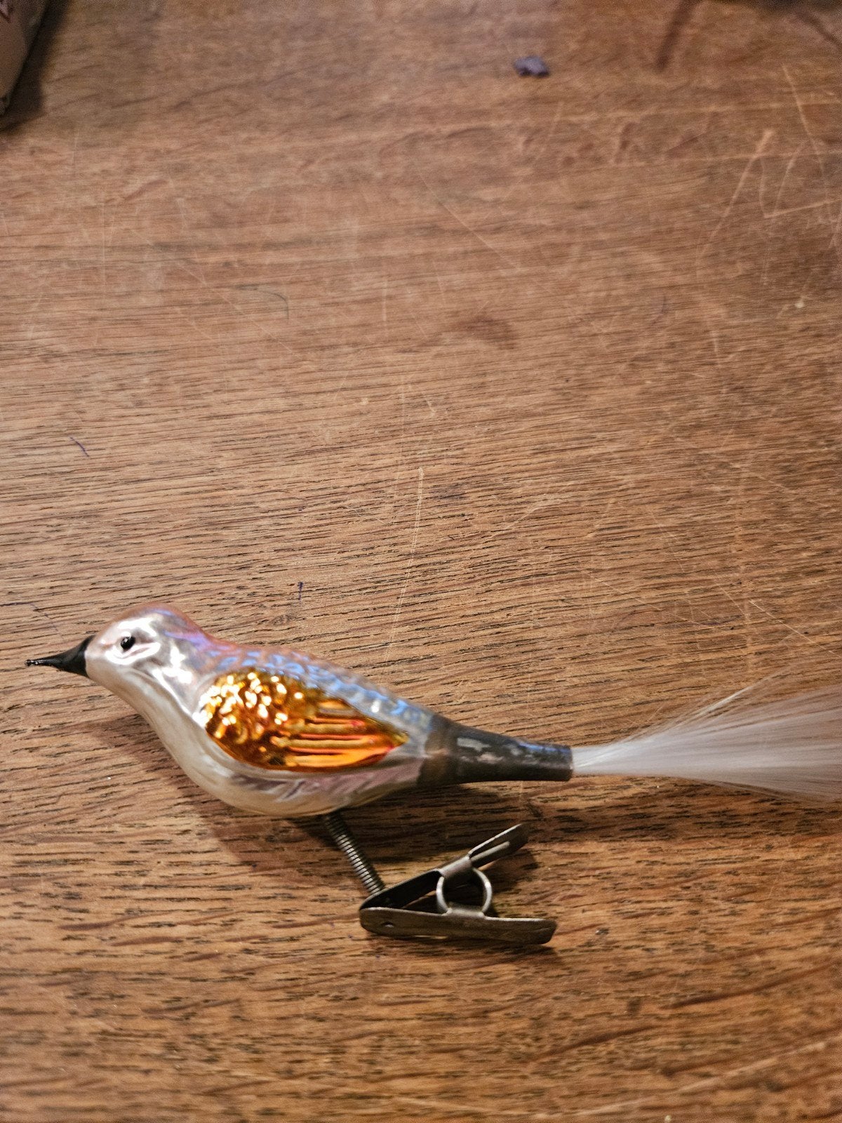 kerstknijper vogel vintage, Diversen, Ophalen of Verzenden