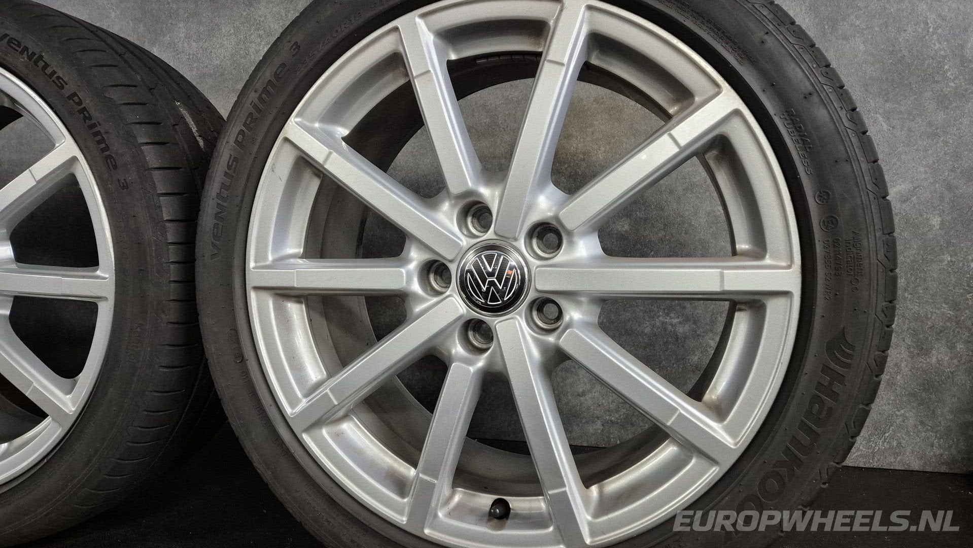 18 inch Volkswagen velgen Golf 7 6 Caddy Audi A3 zomerbanden, 18 inch, Gebruikt, -, -