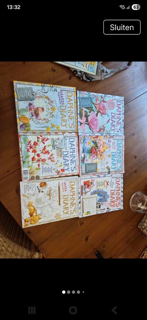 6 Daphne's Diary tijdschriften uit 2019 - Complete set, Boeken, Ophalen of Verzenden, Gelezen, Glossy