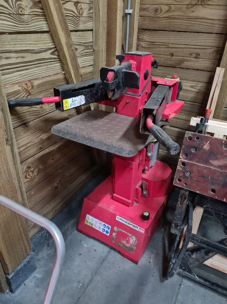 8 tons houtklover  (op 230 Volt), Tuin en Terras, Kloofmachines, Gebruikt, Liggend, Elektrisch, Ophalen