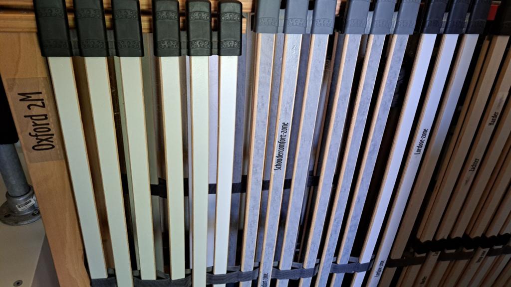 2x Elektrisch verstelbare lattenbodem Oxford 90x220, Huis en Inrichting, Ophalen, Gebruikt, 90 cm, Eenpersoons