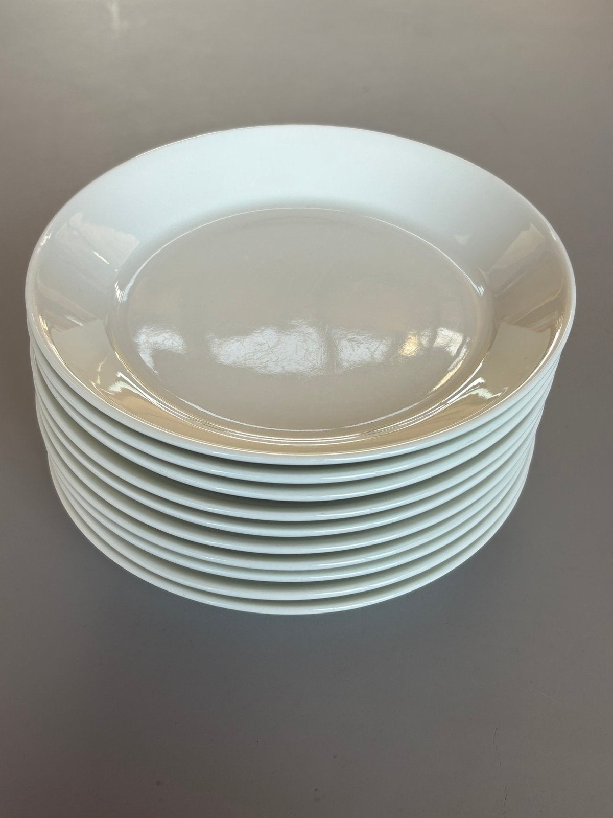 10x Iittala Teema bord Ø17cm - wit, Gebruikt, Ophalen of Verzenden, Bord(en), Overige stijlen