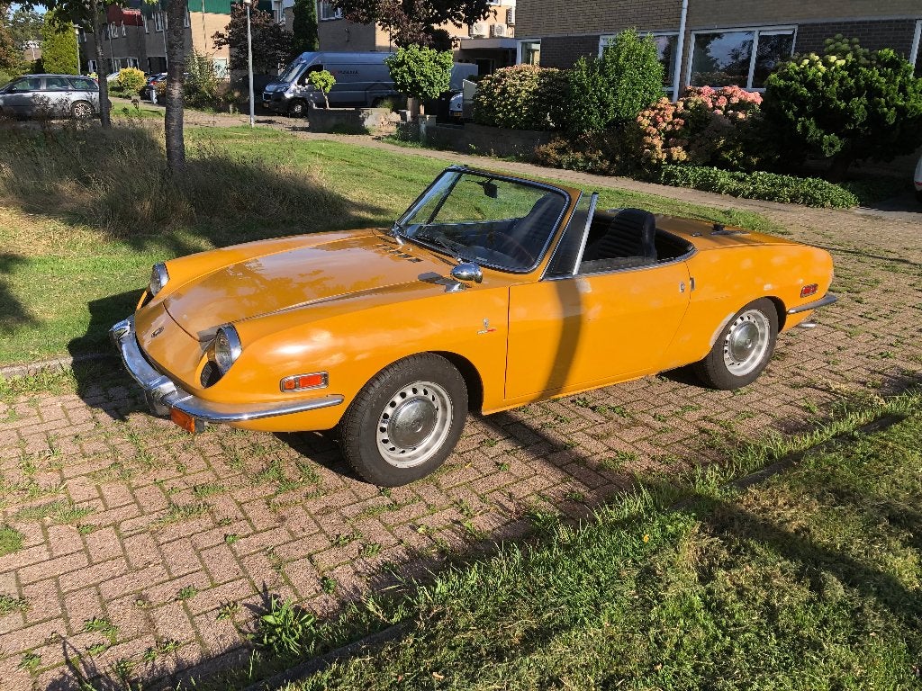 Fiat 850 0.9 Spider US 1970 Geel, foto 2