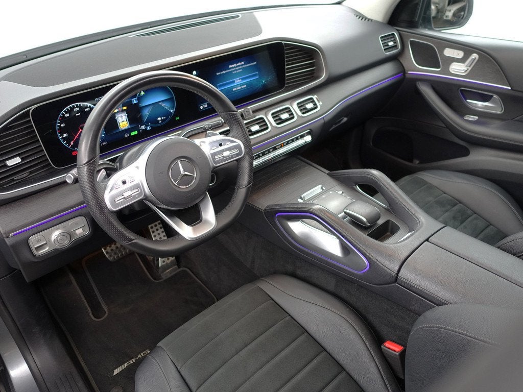 Mercedes-Benz GLE 350 de 4MATIC AMG Premium Plus Aut- Panora, Auto's, Mercedes-Benz, Gebruikt, 4 cilinders, GLE, Bedrijf