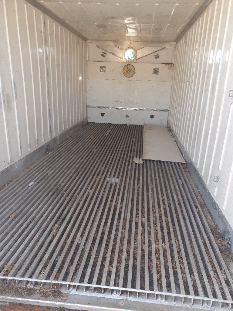 zeecontainer geisoleerd  met dikke aluminium bodem, Ophalen of Verzenden
