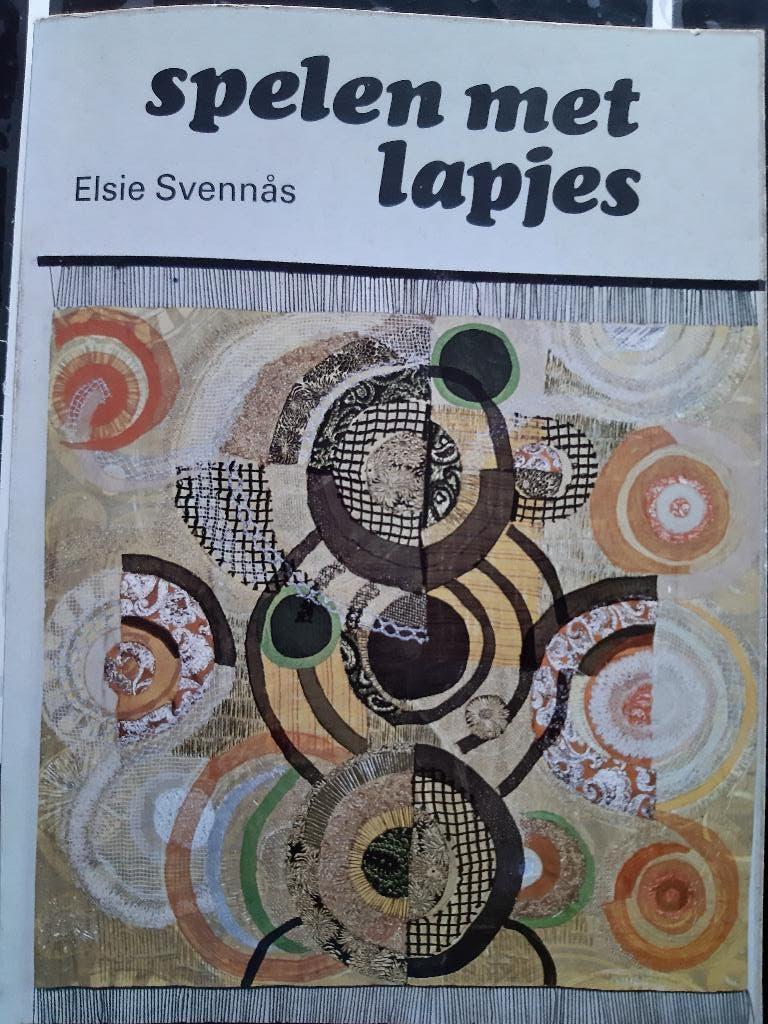 Boek = Spelen met lapjes - Applicatie-collage-patchwork, Hobby en Vrije tijd, Borduren en Borduurmachines, Verzenden, Zo goed als nieuw