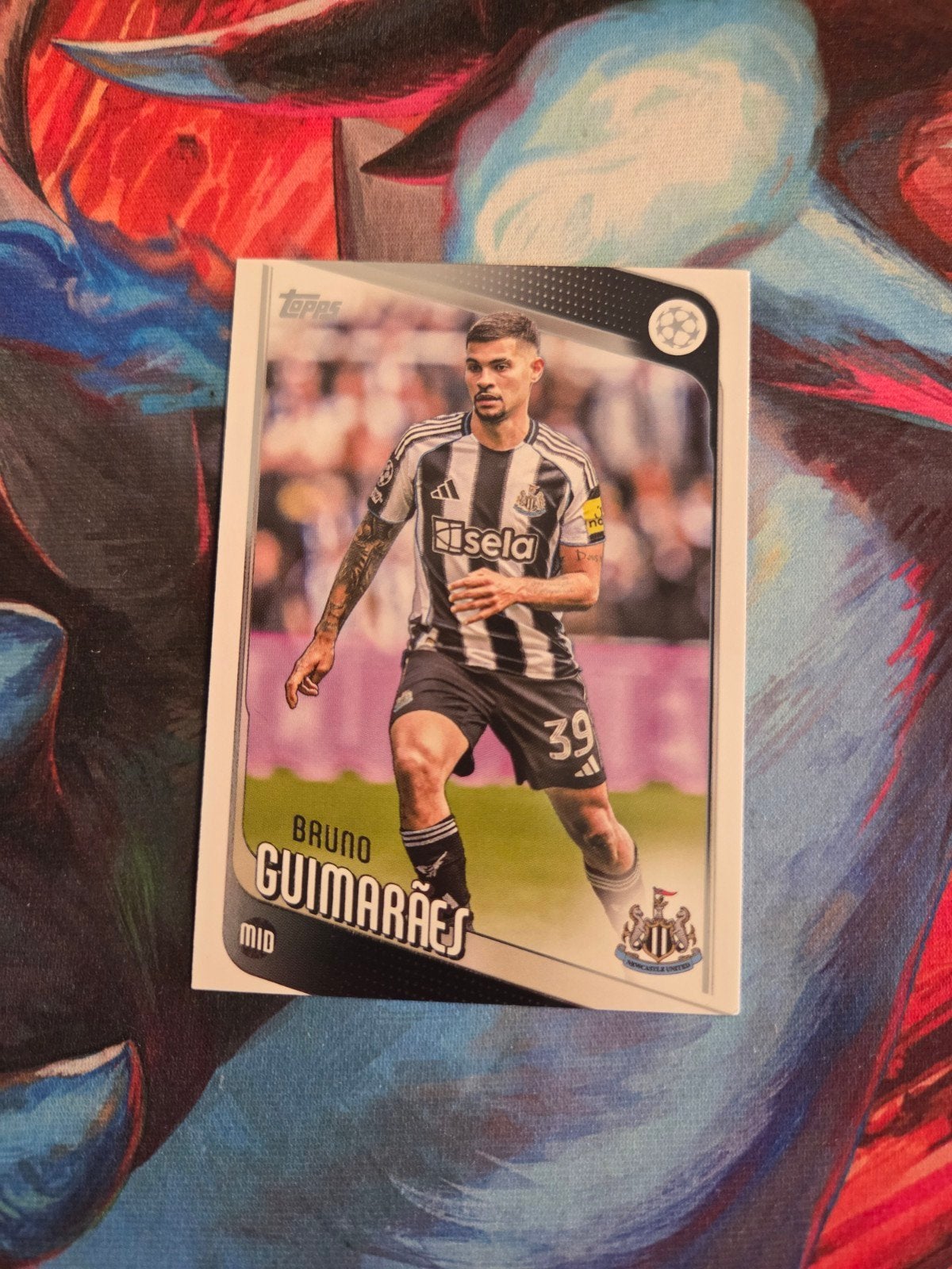 Bruno Guimarães Topps Champions League Spelerskaart, Ophalen of Verzenden
