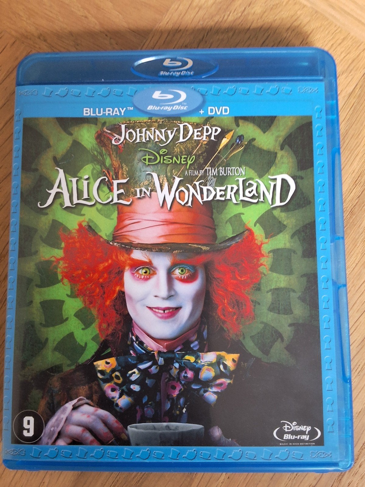 Alice in Wonderland Blu-ray + DVD (Tim Burton), Avontuur, Engels, Film, Ophalen of Verzenden