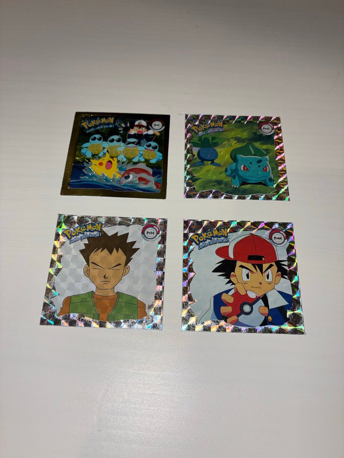Pokémon stickers - Serie 1 (Artbox), Ophalen, Gebruikt, Strip of Tekenfilm