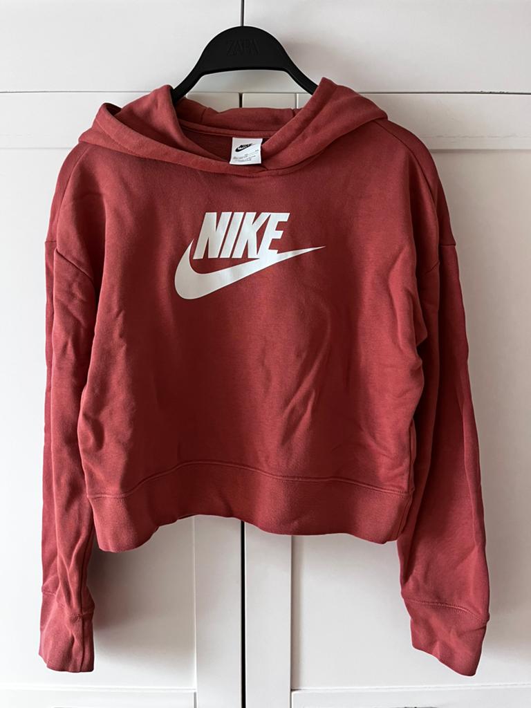 Nike sweater roze voorzien van wit Nike logo mt176/XS, Kleding | Dames, Truien en Vesten, Ophalen of Verzenden, Gedragen, Maat 34 (XS) of kleiner