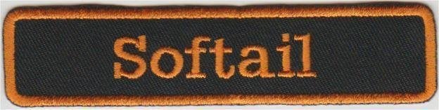 Harley Davidson Softail patch embleem #1, Motoren, Verzenden, Nieuw