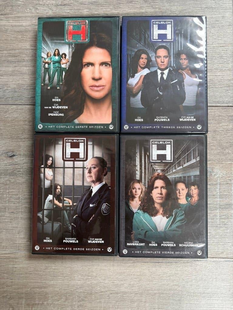 DVD box set Celblok H complete serie seizoen 1 t/m 4, Ophalen of Verzenden, Zo goed als nieuw