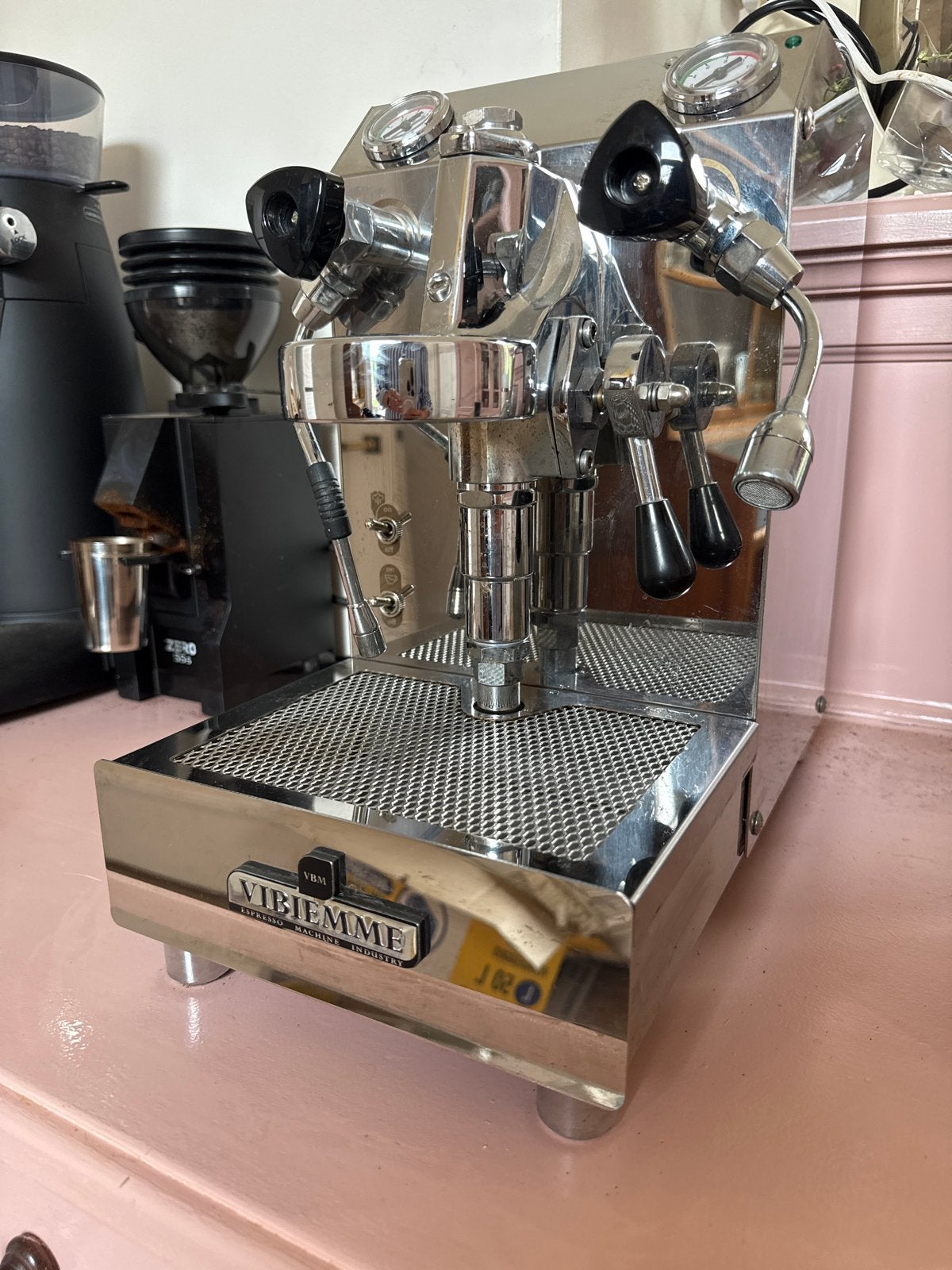 VBM Vibiemme Espresso Machine - Domobar Junior - E61, Witgoed en Apparatuur, Koffiezetapparaten, Gebruikt, Espresso apparaat, 10 kopjes of meer