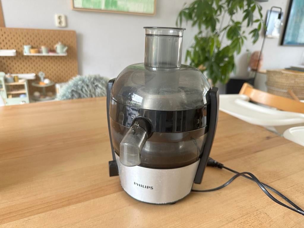 Philips Sapcentrifuge - Vers sap in een handomdraai, Ophalen of Verzenden, Gebruikt