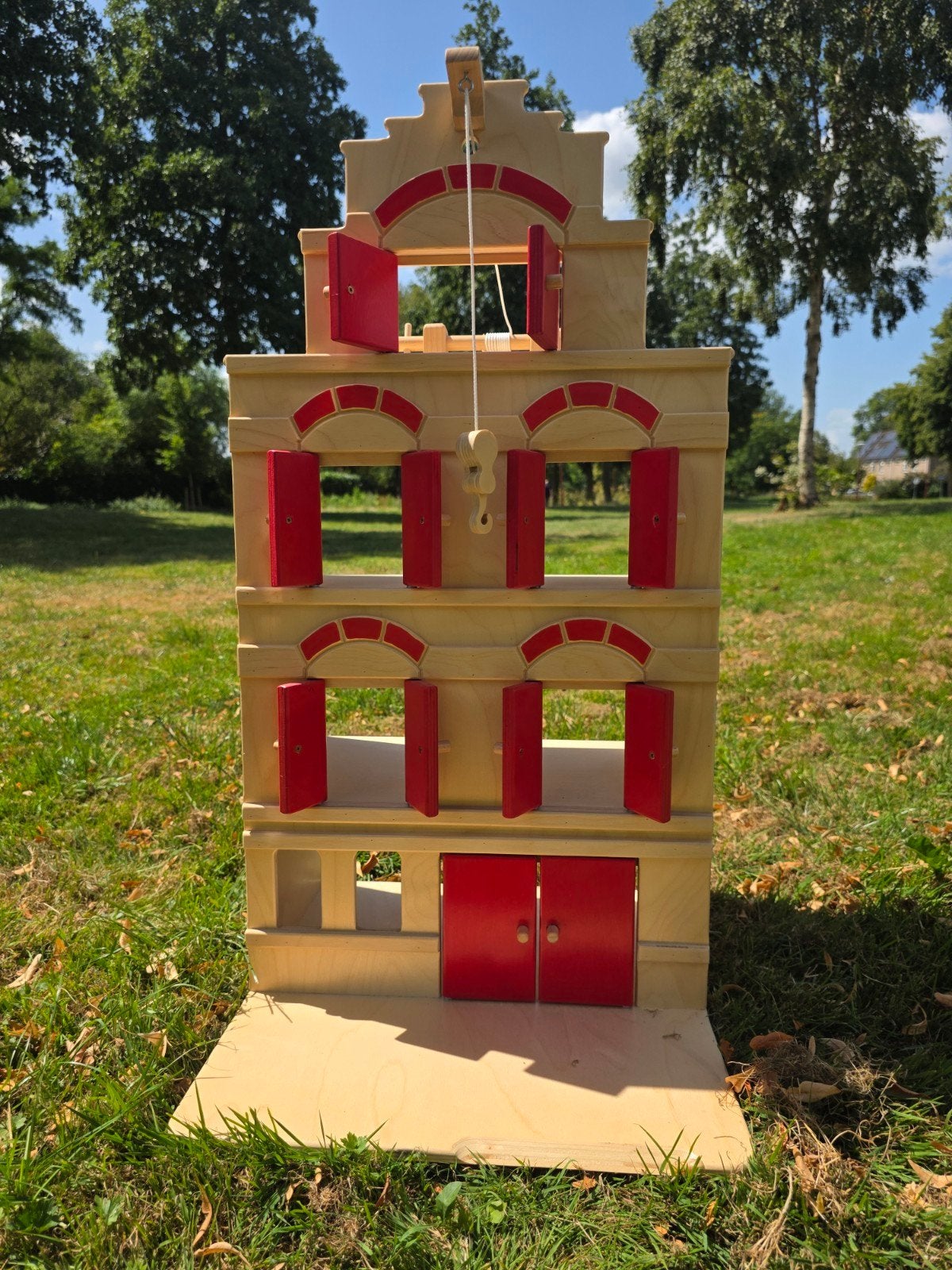 Groot Houten Pakhuis 'Van Dijk' - Nieuw, Kinderen en Baby's, Ophalen, Nieuw