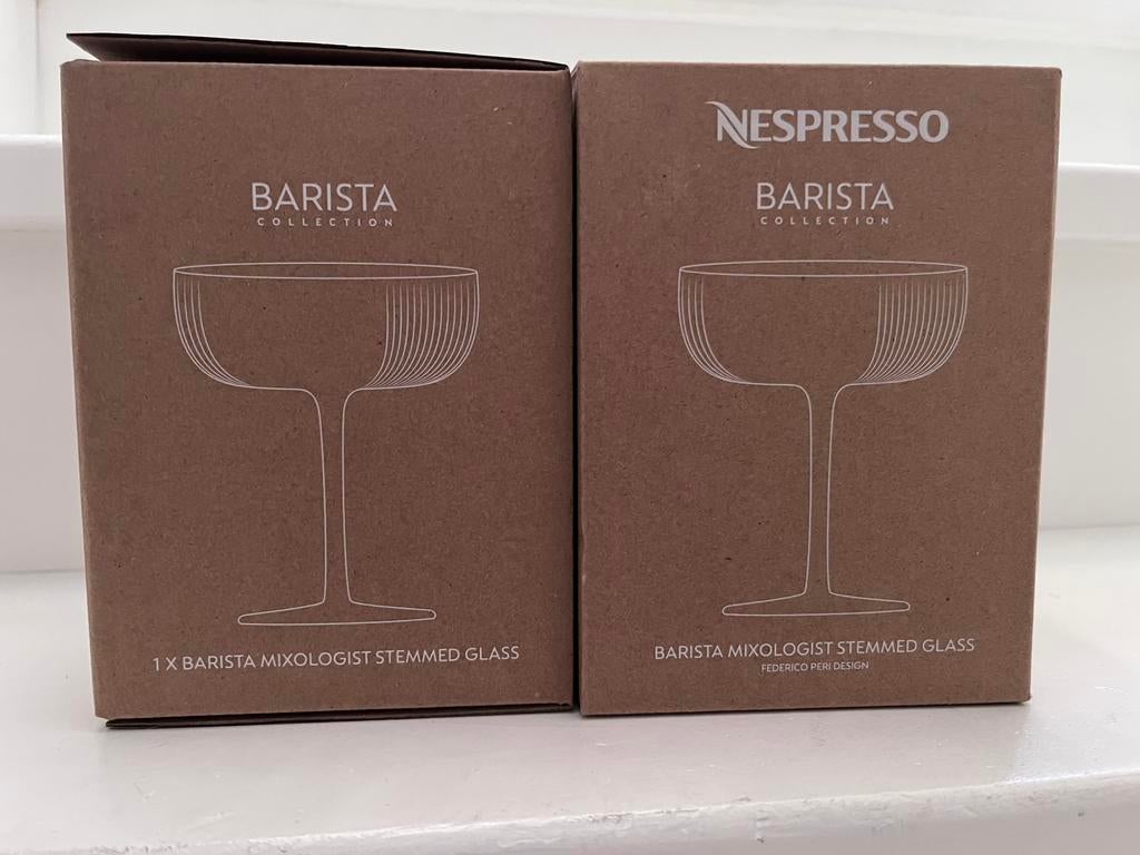 Barista Mixologist Stemmed Glas, Verzamelen, Glas en Borrelglaasjes, Ophalen of Verzenden, Nieuw, Overige typen