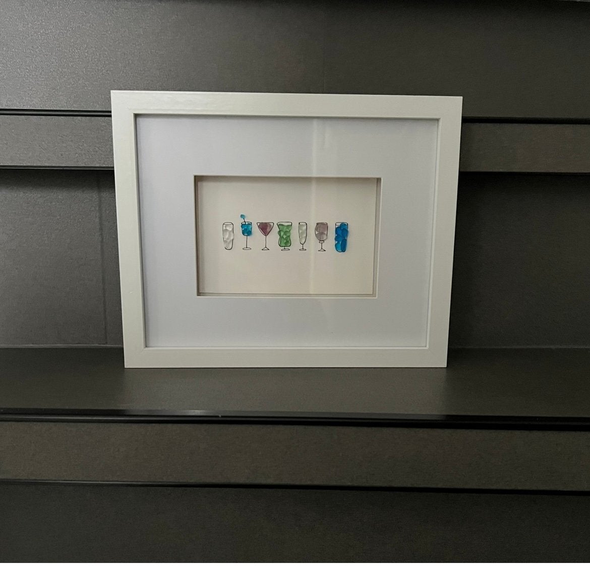 Zeeglas | Cocktails, Antiek en Kunst, Overig onderwerp, Glas, Gelimiteerde oplage, Ophalen of Verzenden
