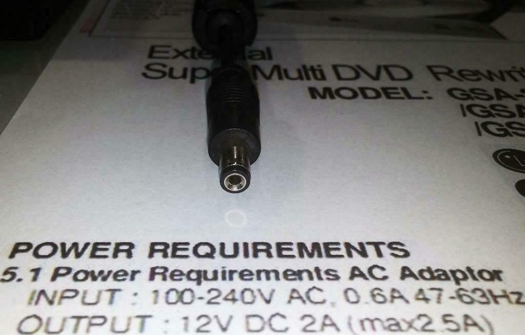 LG APD DA-24B12 Asian Power Devices 12V 2A 2.5A 30W Adapter, Ophalen of Verzenden, Zo goed als nieuw