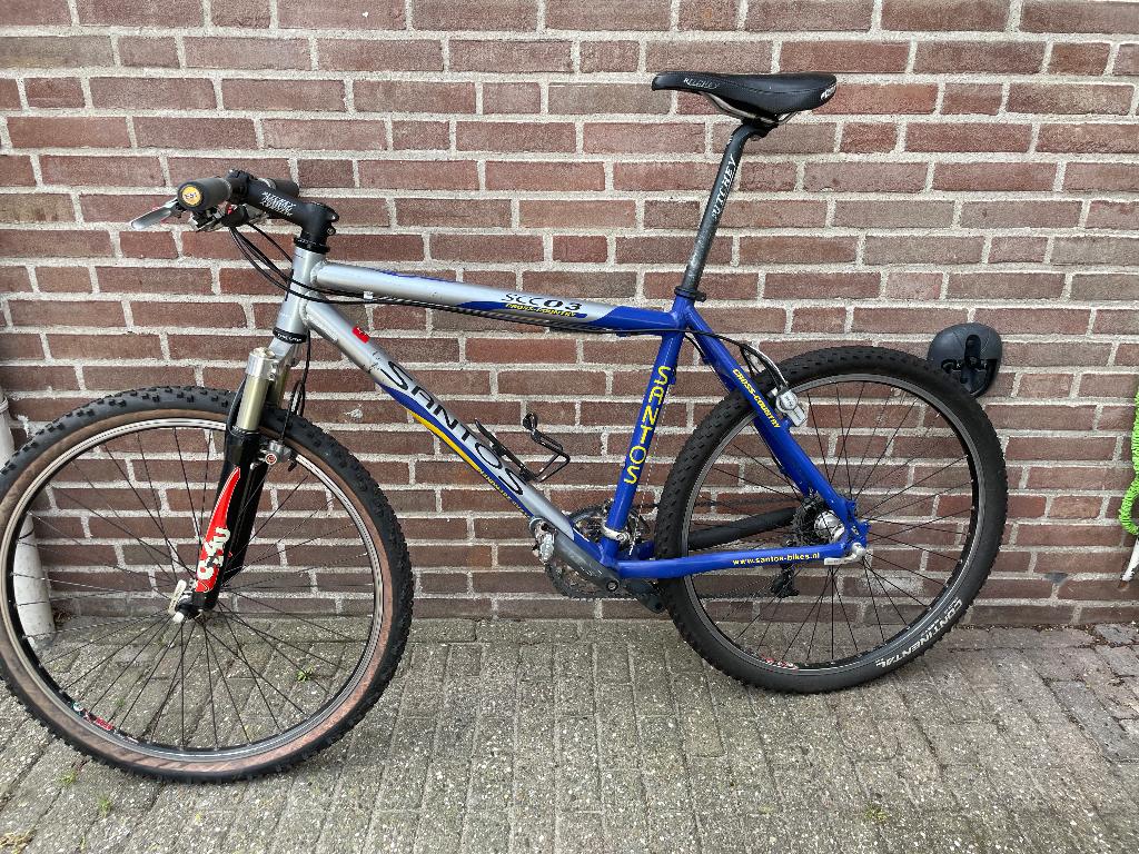 Santos mountainbike, Gebruikt, Velgrem, 53 tot 57 cm, Ophalen