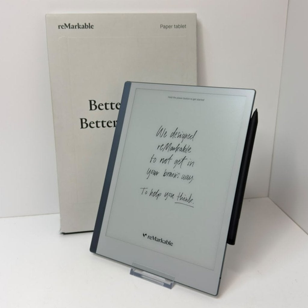 ReMarkable 2 Paper Tablet + Marker Plus + Case | Zeer netjes, Remarkable, Zo goed als nieuw, Support@remarkable.com, ReMarkable AS,
Fridtjof Nansens vei 12,
0369 Oslo,
Norway